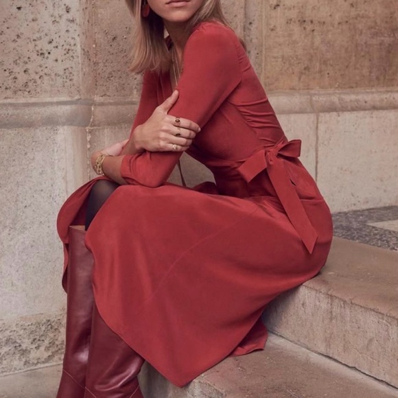 Sezane Robe Amey - Picture 2 of 3